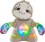 Fisher-Price Juguete interactivo Linkimals GHY89 Sloth Matthie para bebés con sonidos y luces, versión en francés, a partir de 9 meses
